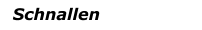 Schnallen
